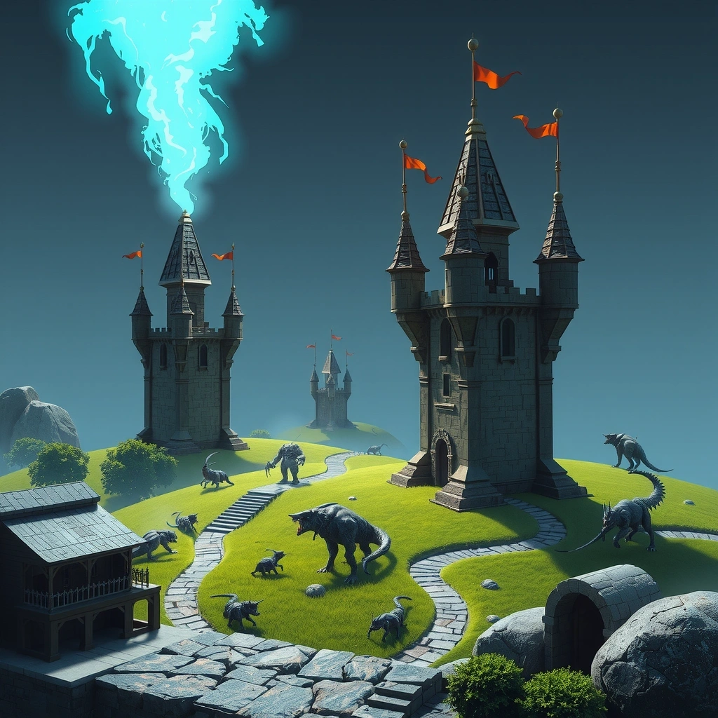 Tower Defense Legends game screenshot