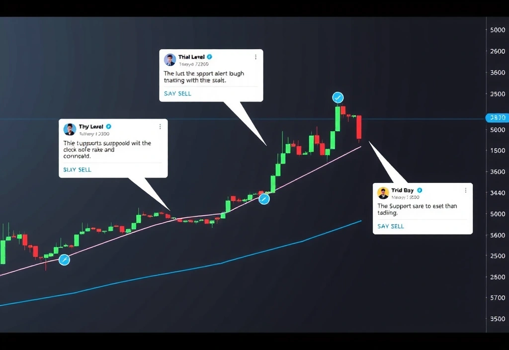 Custom trading alerts visualization